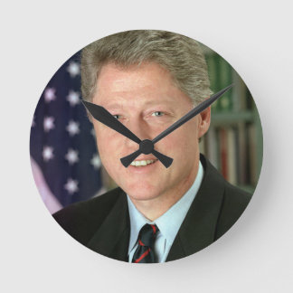 Bill Clinton Round Clock