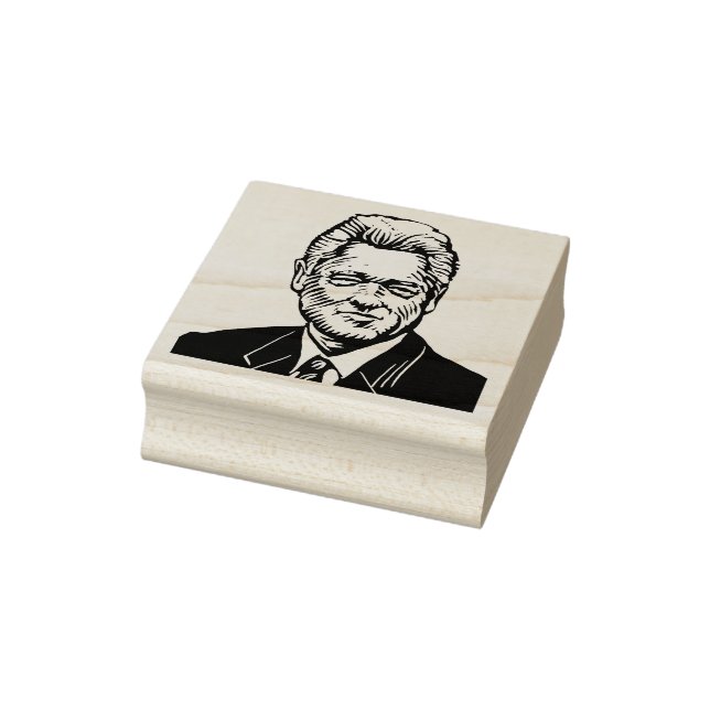 Bill Clinton Rubber Stamp (Stamp)