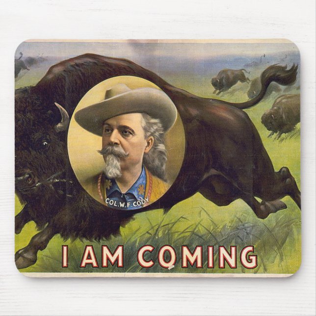 Bill Cody -1899 Mouse Mat (Front)