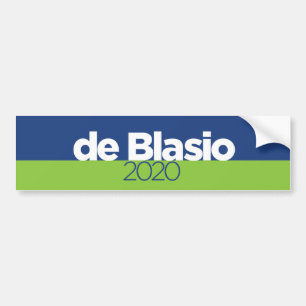 Bill de Blasio 2020 Bumper Sticker