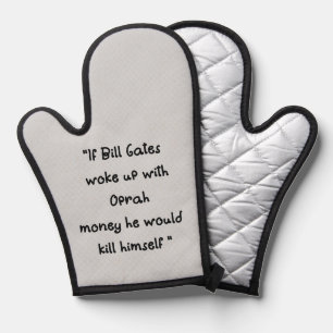 Bill Gates Worst Nightmare Oven Mitt
