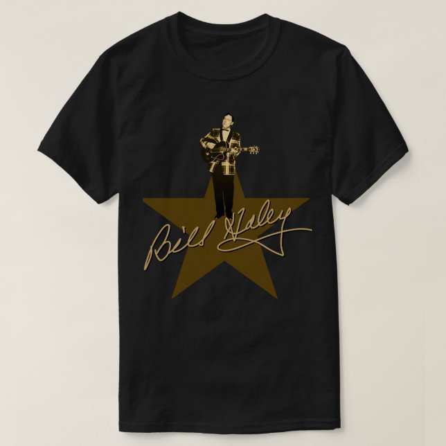 Bill Haley Signature T-Shirt (Design Front)
