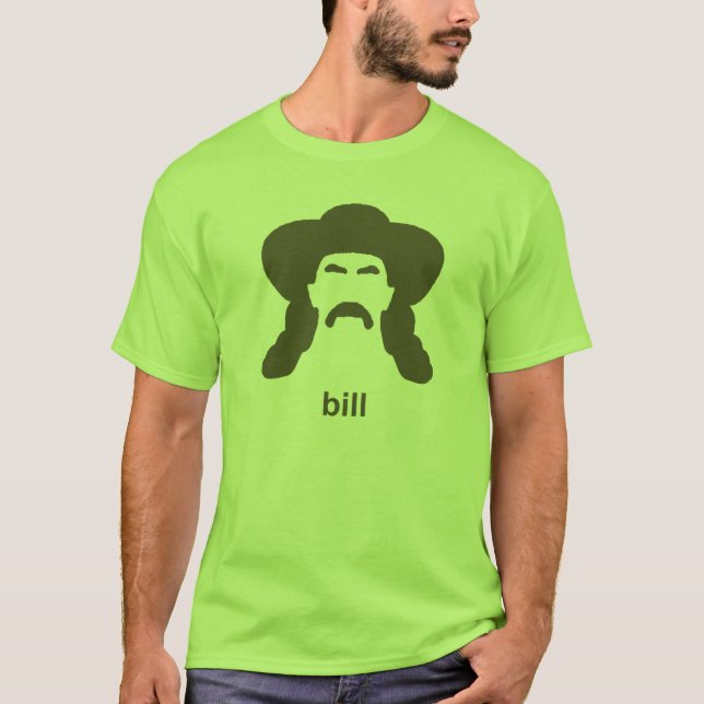 Bill Hirsute Silhouette T-Shirt (Front)