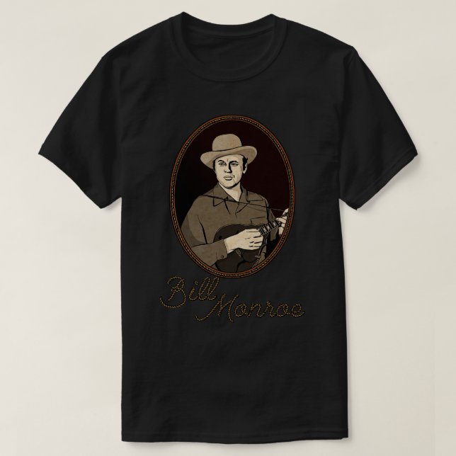 Bill Monroe T-Shirt (Design Front)