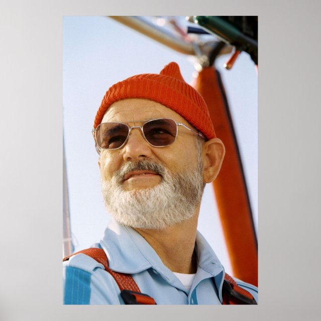 Bill Murray Life Aquatic Poster (Front)
