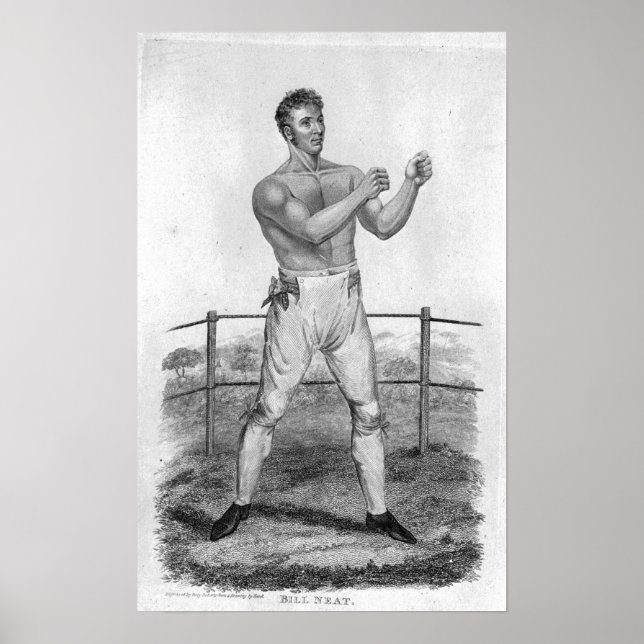 Bill Neat, engraved by Percy Roberts Poster (Front)