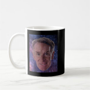 Bill Nye The Science Guy Galaxy Face Coffee Mug