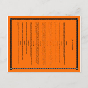 Bill of Rights Postcard