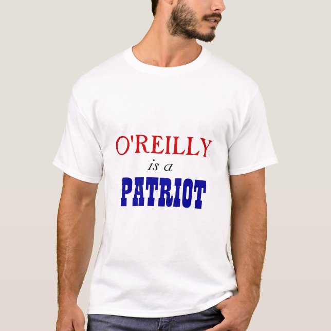 Bill O'Reilly Patriot T-Shirt (Front)