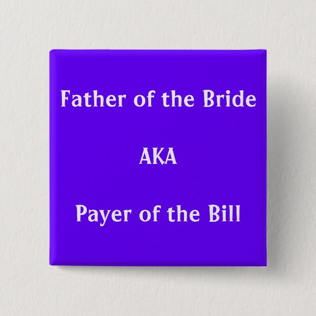 Bill Payer - button (Front)