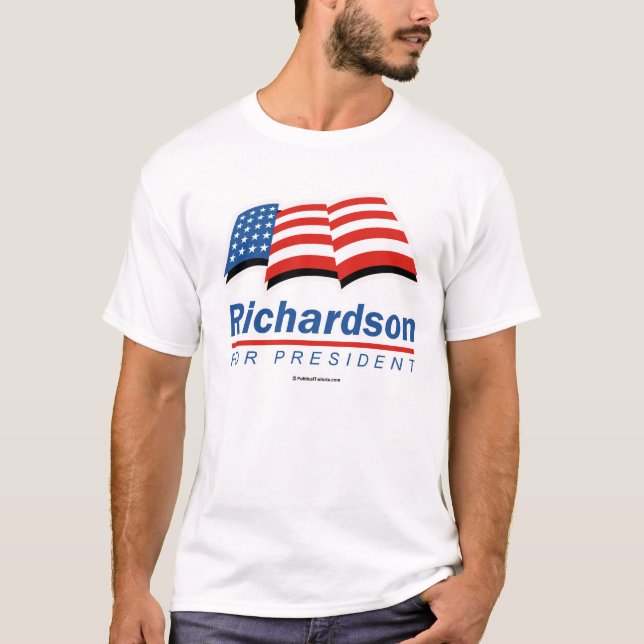 BILL RICHARDSON FOR PRESIDENT T-Shirt (Front)