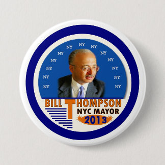 Bill Thompson for NYC Mayor in 2013 7.5 Cm Round Badge