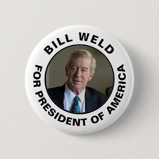 Bill Weld for Presiden 2020 6 Cm Round Badge
