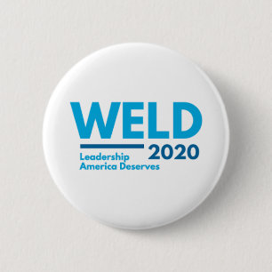Bill Weld for President 2020 6 Cm Round Badge