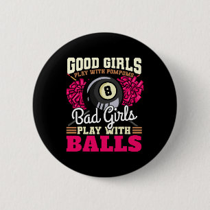 Billard Billiards Pool Snooker 6 Cm Round Badge