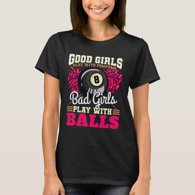 Billard Billiards Pool Snooker  T-Shirt (Front)