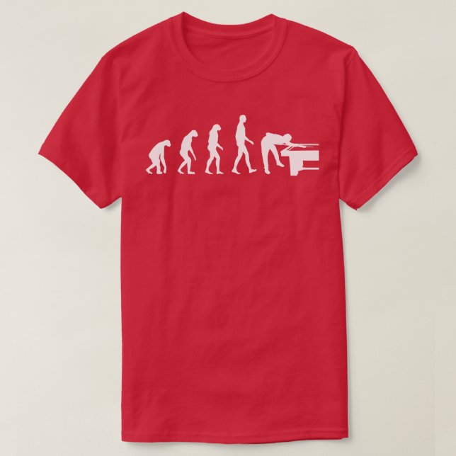 Billard evolution T-Shirt (Design Front)