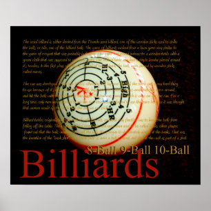Billards Poster