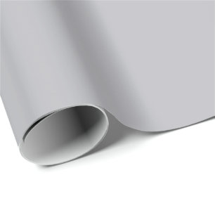 Billet Silver colour Wrapping Paper