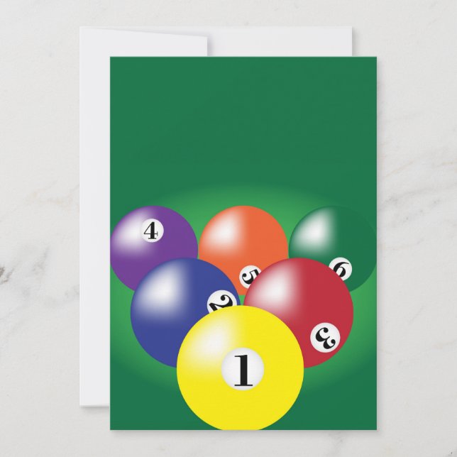 Billiard Background (Front)
