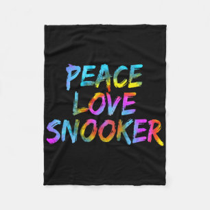 Billiard Ball Billiard Table Pool Billiards Peace  Fleece Blanket