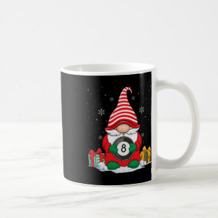 Billiard Ball Christmas Gnomes Cute Billiard Ball Coffee Mug