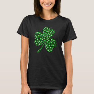 Billiard Ball Shamrock Leaf St Patrick's Day Men B T-Shirt