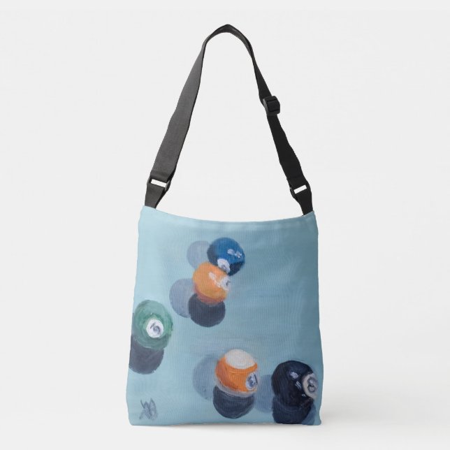 Billiard Balls Crossbody Bag (Front)