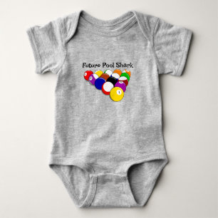 Billiard Balls Design Baby Bodysuit