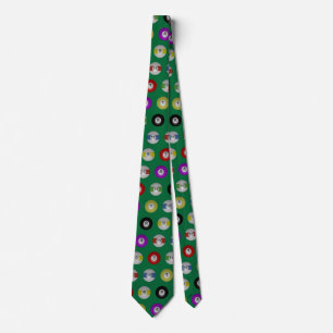 Billiard Balls Tie