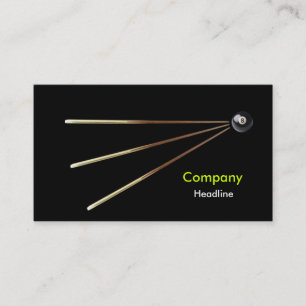 Billiard Business Card