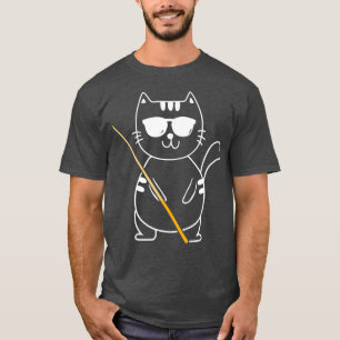 Billiard CatBilliard Player Billard 8Ball Pool Sno T-Shirt