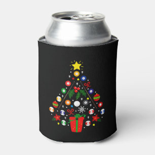 Billiard Christmas Tree Can Cooler