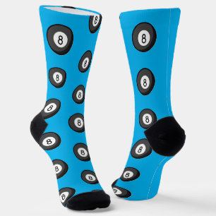 Billiard Eight Balls Socks
