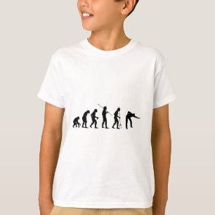 Billiard Evolution Snooker Pool Chalk Billiard Pla T-Shirt