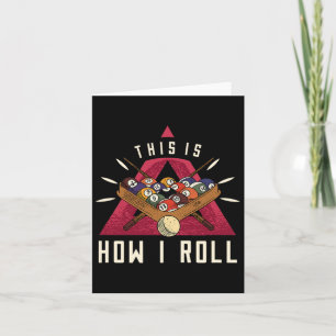 Billiard I Roll Billiards Game Snooker Pool Billia Card