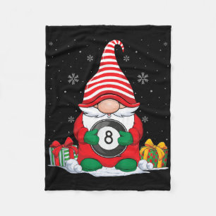 Billiard Ll Christmas Gnomes Cute Billiard Ll Love Fleece Blanket