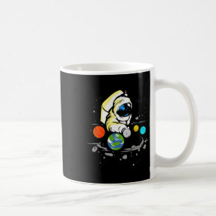 Billiard Player Astronaut Snooker Billiard Gift  Coffee Mug