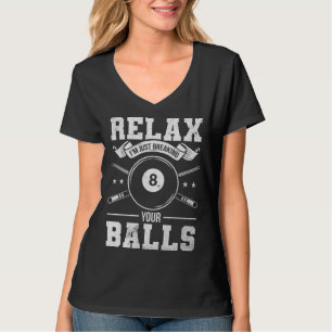 Billiard Player & billiard Pool Game T-Shirt
