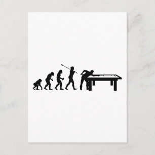 Billiard Player Postcard