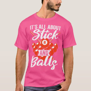Billiard Pool Billard Snooker Club 24 T-Shirt