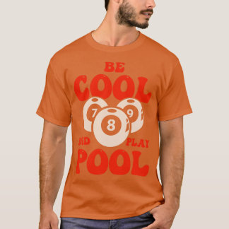 Billiard Pool Billard Snooker Club 9 T-Shirt