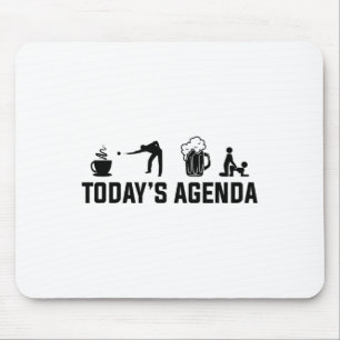 Billiard Pool Billiards Today's Agenda Billiards S Mouse Mat