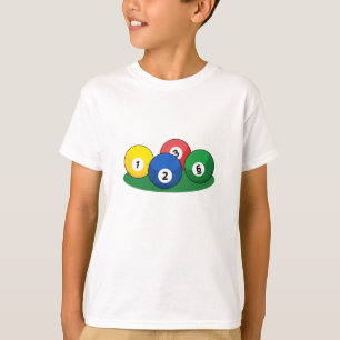 Billiard Pool Snooker Balls T-Shirt