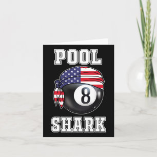 Billiard Team 8 Ll Pool Game Player Gifts For Pool Card