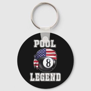 Billiard Team 8 Ll Pool Game Player Gifts For Pool Key Ring
