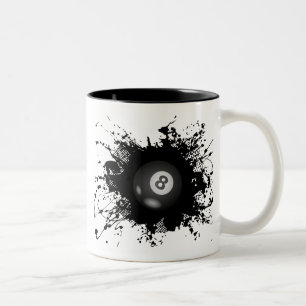 Billiard Urban Style Two-Tone Coffee Mug