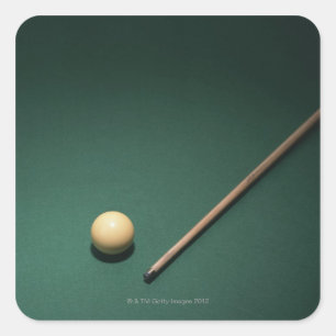 Billiards 2 square sticker