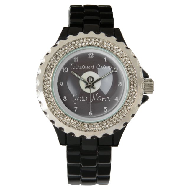 Billiards 8 Ball Watch (Front)