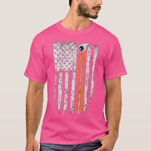 Billiards American Flag Billiard s T-Shirt